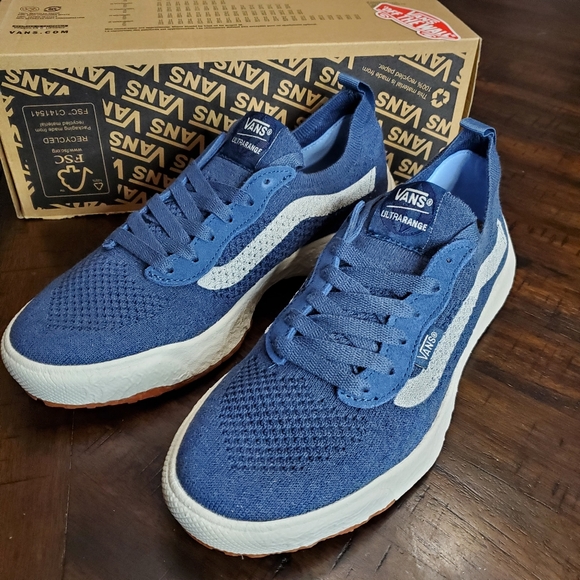 Vans Ultrarange Vr3 Dark Denim Women Size 8.5, Men Size 7 - Picture 3 of 12